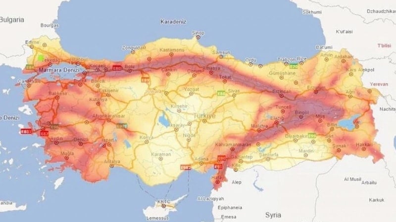 Evimin altından fay hattı geçiyor mu? Evim güvenli mi? İşte, yenilenmiş diri fay haritası