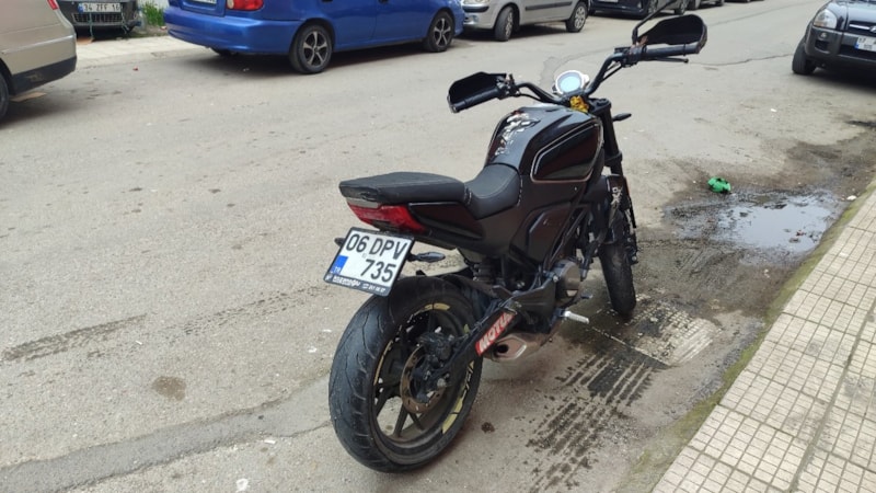 Sinop’ta trafikte tehlikeli şov hastanede bitti