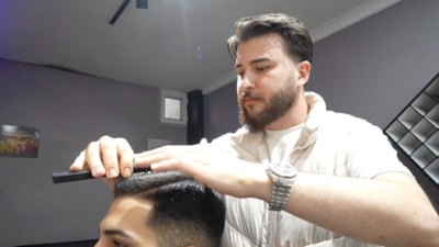 İstanbul'da berber, tıraş ettiği çocuğu depremden kucaklayarak kaçırdı