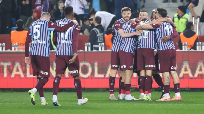 Trabzonspor'da final coşkusu yaşanıyor
