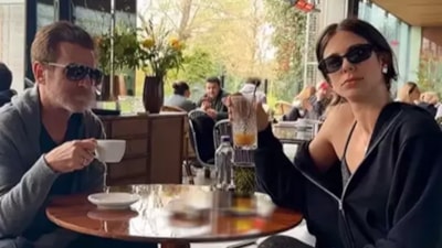 Defne Samyeli'nin kızı Deren Talu, Teoman’la buluştu