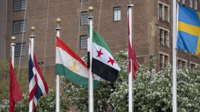 New York'taki BM merkezinde yeni Suriye bayrağı göndere çekildi