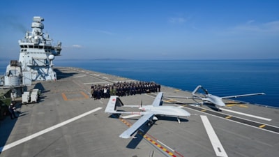 Bayraktar TB3 gemiye iniş kalkış testlerinde bir ilke imza attı