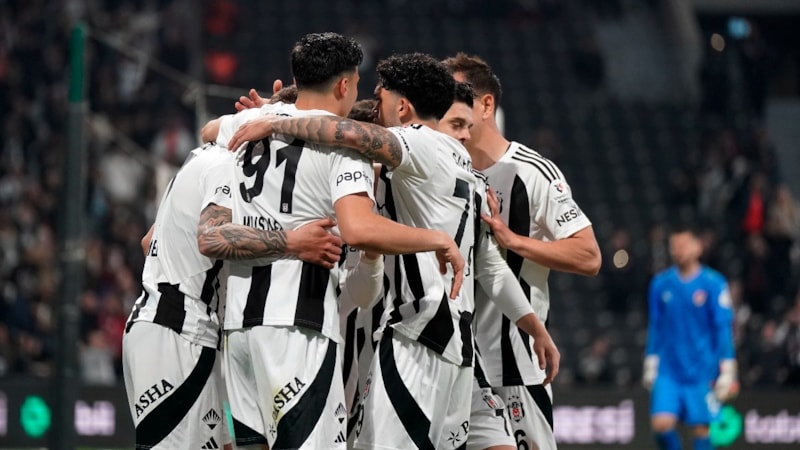 Beşiktaş Süper Lig'de 3 maç sonra galip geldi
