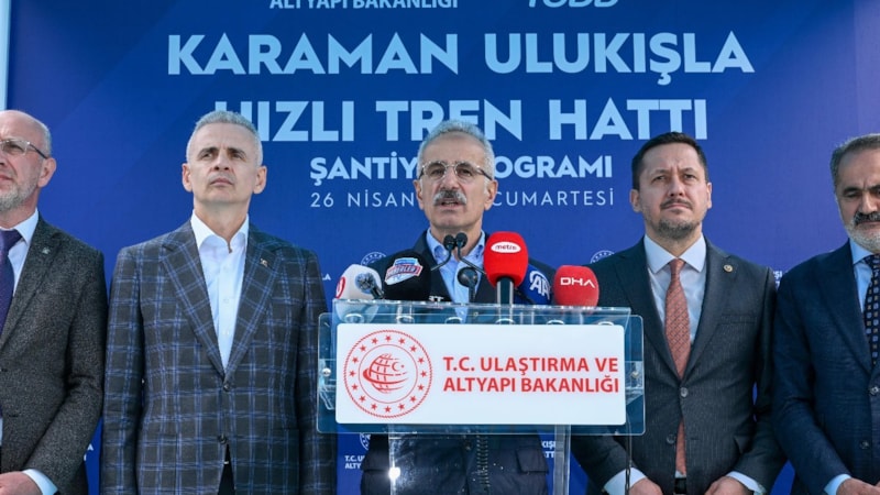 Bakan Uraloğlu: Karaman-Ulukışla hattı Türkiye’nin Kalkınma Yolu’ndaki rolünü güçlendirecek