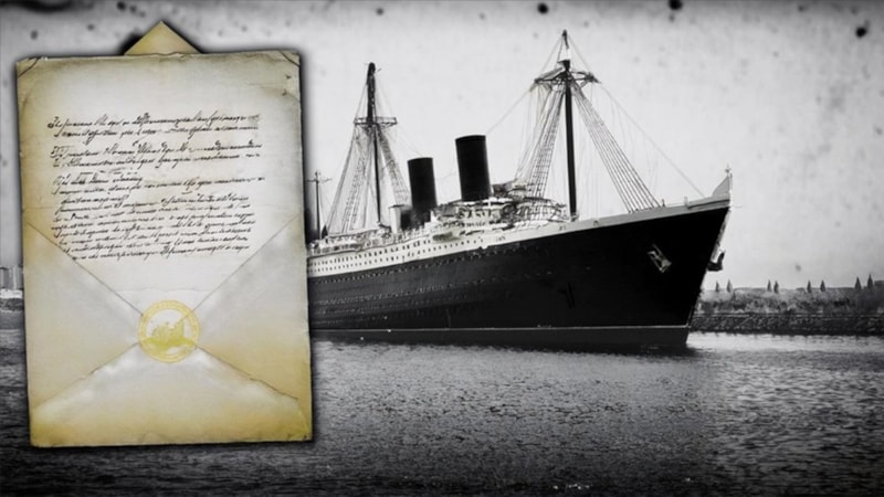 Titanik'te yazılan kehanet mektubu 400 bin dolara satıldı