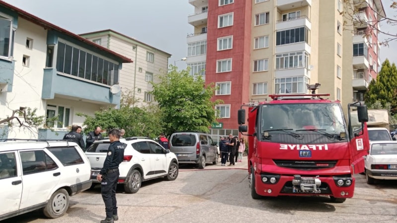 Bilecik’te bir evin zemin katında yangın çıktı