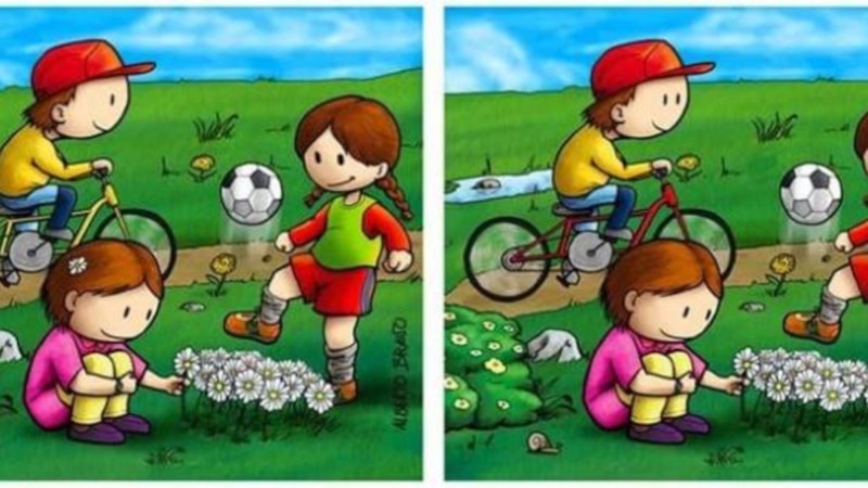 Dikkat testi: Resimler arasındaki 7 farkı 10 saniyede bulanlar üstün zekalı sayılıyor...