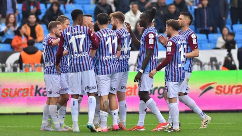 7 golün çıktığı maçta Trabzonspor, Alanyaspor'u yendi