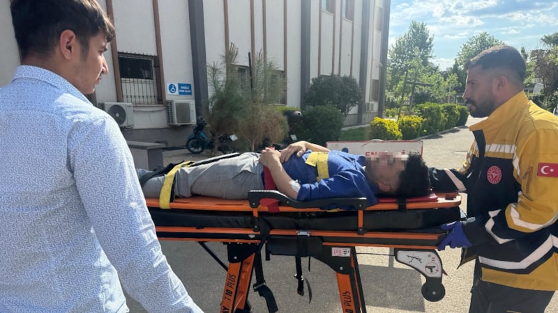 Adıyaman’da otomobil ile motosiklet çarpıştı