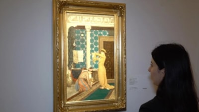 Osman Hamdi Bey'in Preparing Coffee adlı tablosu 75 milyon liraya satışa sunuldu