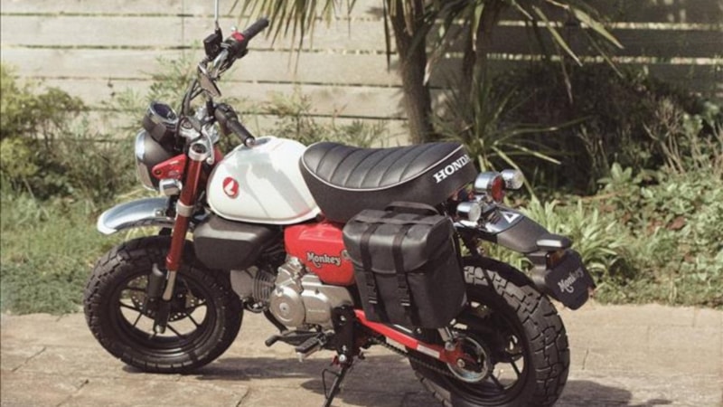 Honda'nın yenilenen mini motosikleti Monkey Türkiye'de