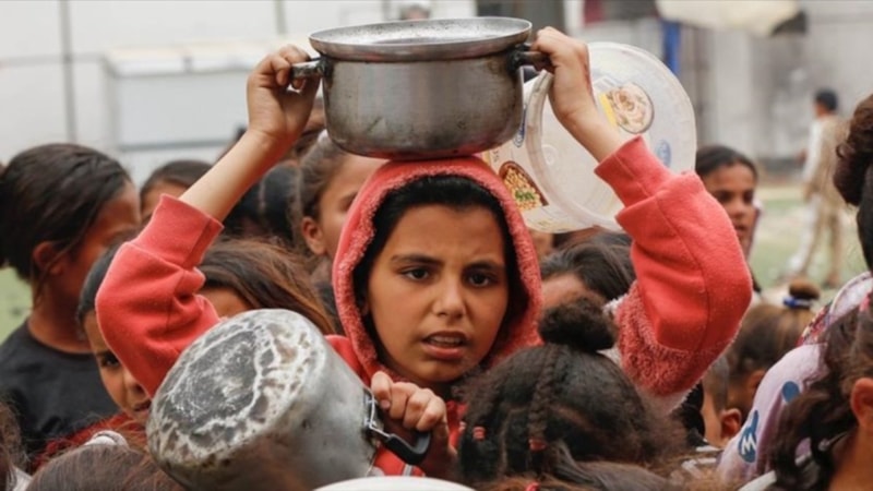 Gazze'de 65 binden fazla çocuk yetersiz beslenme nedeniyle hastanelere kaldırıldı
