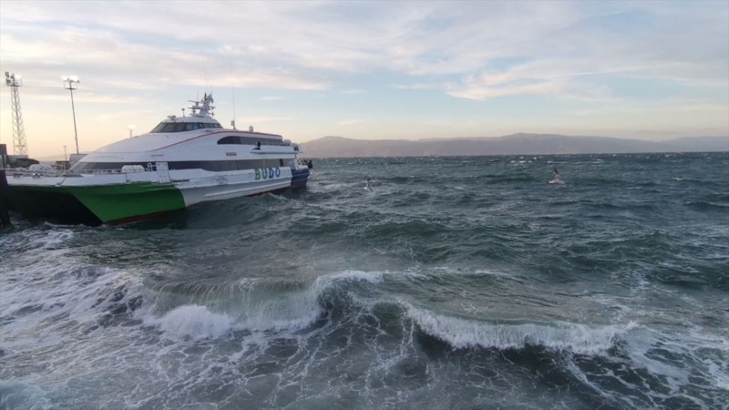 Bursa Deniz Otobüslerinin 8 seferi iptal edildi