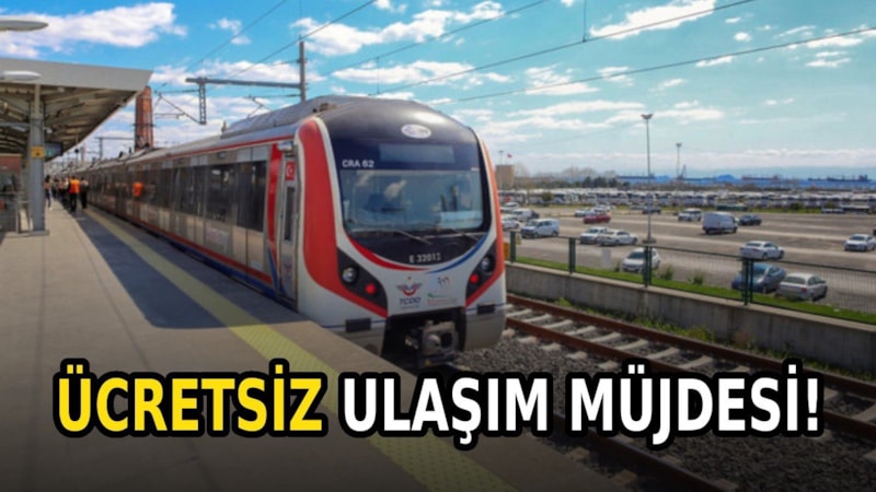 Toplu taşıma kullanana müjde: Bu tarihlerde ücretsiz olacak