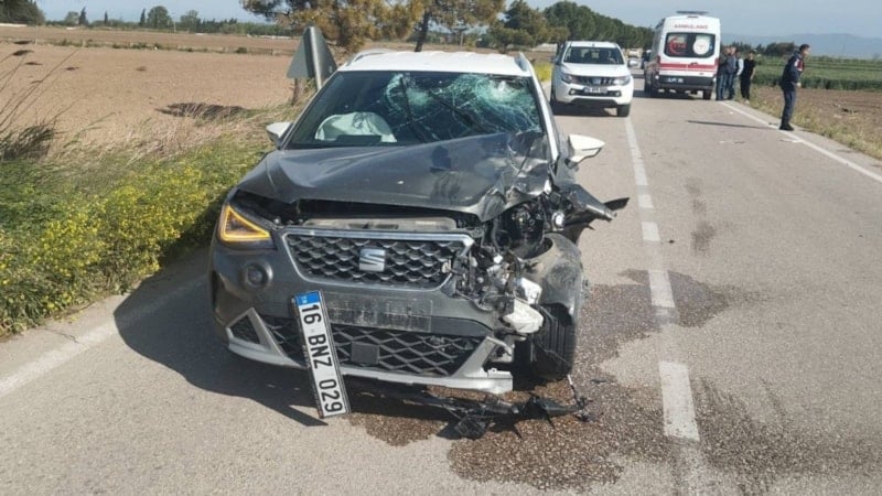 Bursa'da motosiklet ile otomobil çarpıştı: 1 ölü