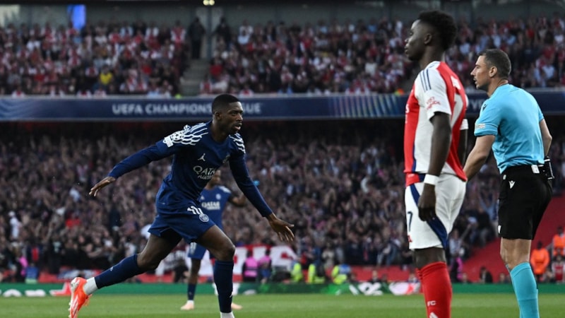 Paris St Germain, Arsenal deplasmanında avantajı kaptı