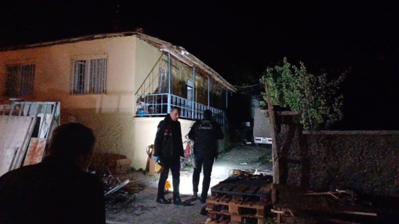 Çorum'da evinin önünde vurulan şahıs yaralandı