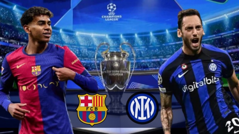 Şampiyonlar Ligi Yarı Final: Barcelona - Inter maçı saat kaçta, hangi kanalda? Şifresiz mi?