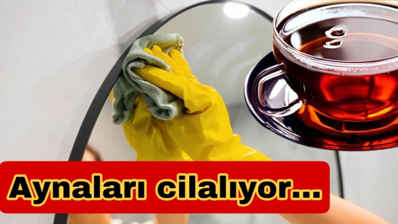 Aynalarınızı Siyah Çay ile Parlatın: Sonuç İnanılmaz...