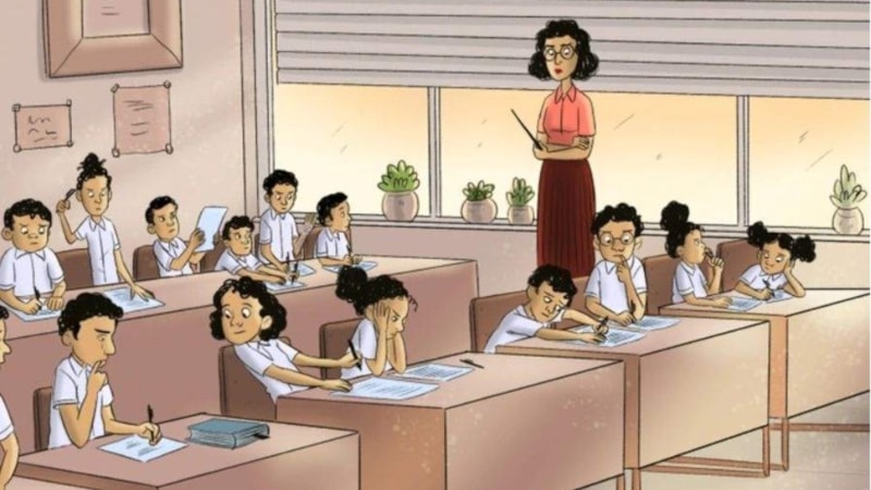 IQ Testi: Bu Sınıfta Kimin Kopya Çektiğini Süper Zekalar Bulabilecek...