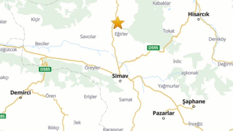 Kütahya, Simav'da 4.2'lik deprem