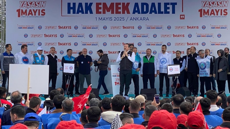 MEMUR-SEN'in Ankara'da '1 Mayıs' buluşması
