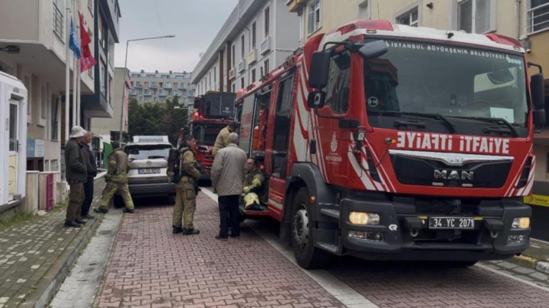 Avcılar'da kız yurdunda yangın