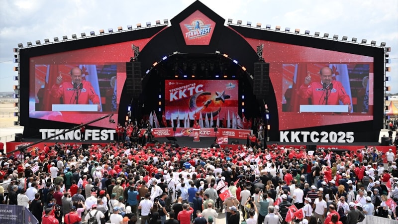 Rum kesiminde dikkatler TEKNOFEST KKTC'de