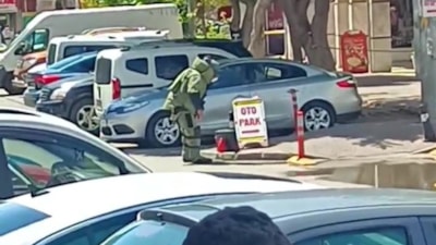 Antalya'da şüpheli çantadan bilgisayar klavyesi çıktı