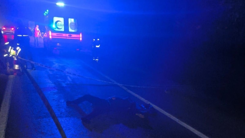 Siirt'te tırın çarptığı engelli şahıs can verdi