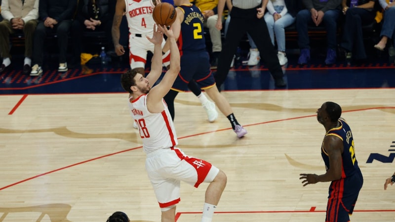 Alperen Şengün, Golden State karşısında double double yaptı