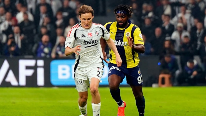 Beşiktaş, son 10 derbide Fenerbahçe'ye üstünlük kurdu