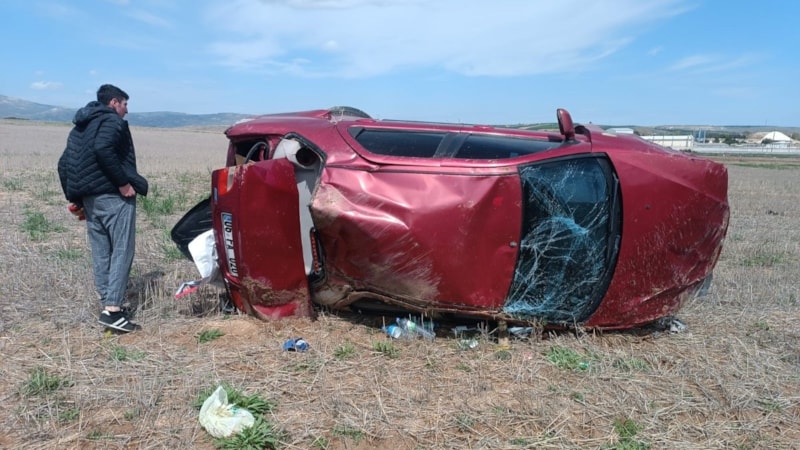 Ankara'da gazeteci kaza haberine gitti, oğlunun aracını gördü