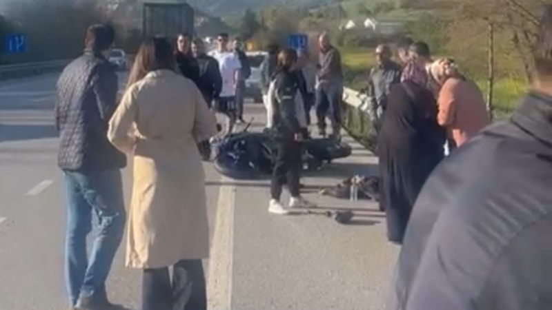Bursa'da kontrolden çıkan motosiklet devrildi: 1 ölü, 1 yaralı