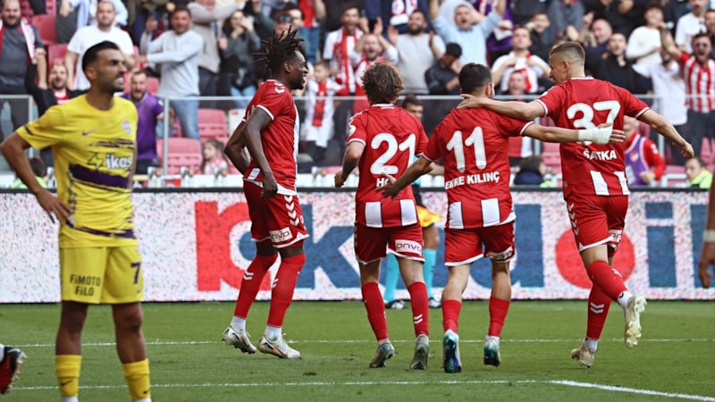 Samsunspor, Eyüpspor'a 3 attı