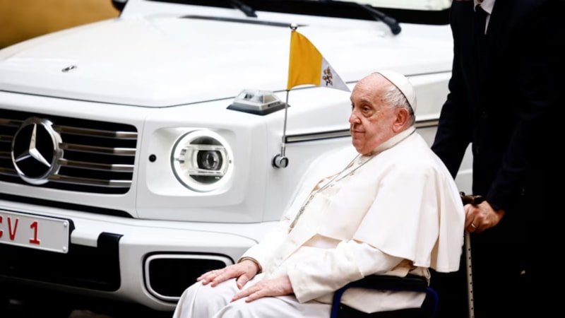 Papa Franciscus'un ölmeden önce aracını Gazzeli çocuklar için bağışladığı ortaya çıktı