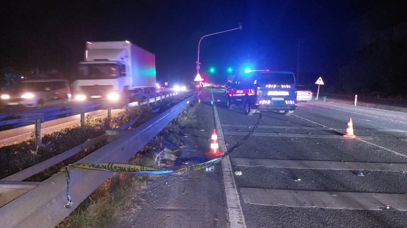 Sakarya'da elektrikli bisiklet ile motosiklet çarpıştı: 1 ölü