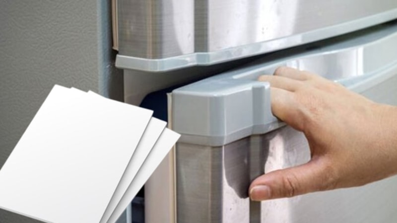 Uzmanı sırrı paylaştı: Buzdolabına A4 kağıdı koyun enerji israfını önleyin