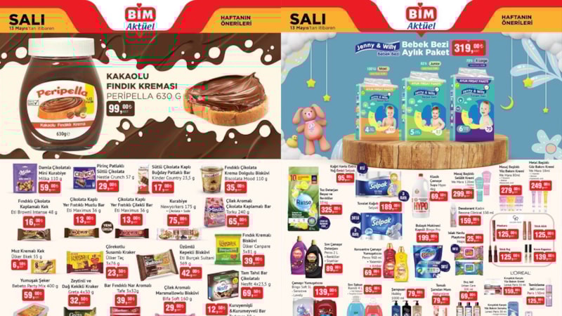 BİM fiyatları dibe çekti, duyan akın etti! Deterjan 89.00 TL, Selpak 95.00 TL, Bebek Bezi 319.00 TL…