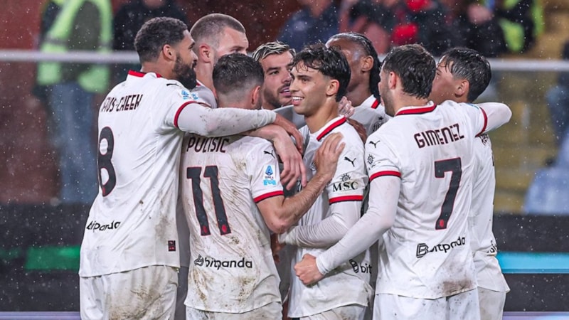 Milan geriden gelerek Genoa'yı yıktı