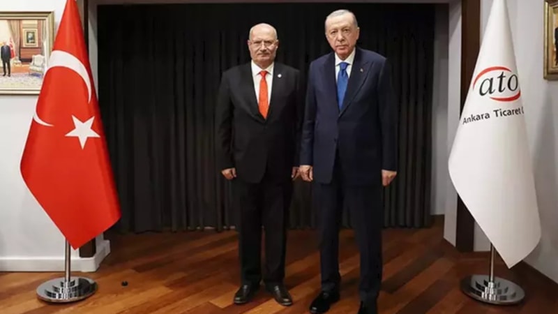 Cumhurbaşkanı Erdoğan'dan ATO'ya ziyaret
