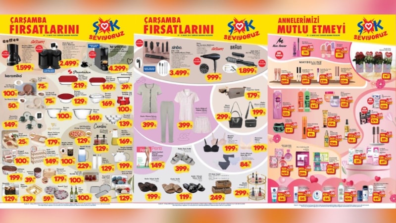 YARIN RAFLARDA! ŞOK'tan Anneler Günü'ne özel %50 indirim: Kapıda kuyruk olacak