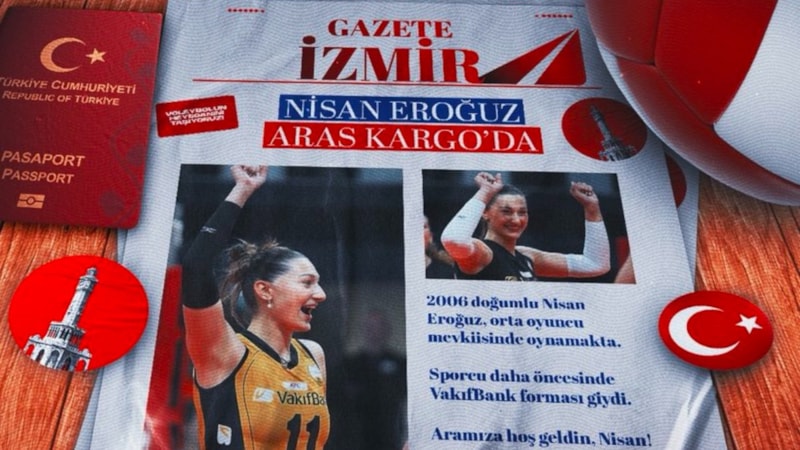 Aras Kargo, Nisan Eroğuz'u kadrosuna kattı