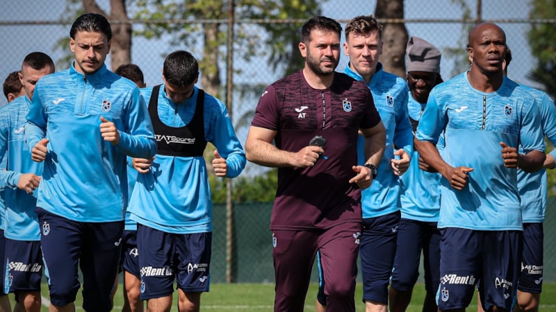 Trabzonspor, Galatasaray maçının hazırlıklarına devam etti.