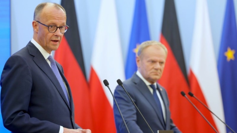 Almanya Başbakanı Merz, Polonya'da