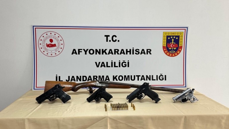 Afyonkarahisar'da jandarma düğün magandalarını videolardan tespit etti