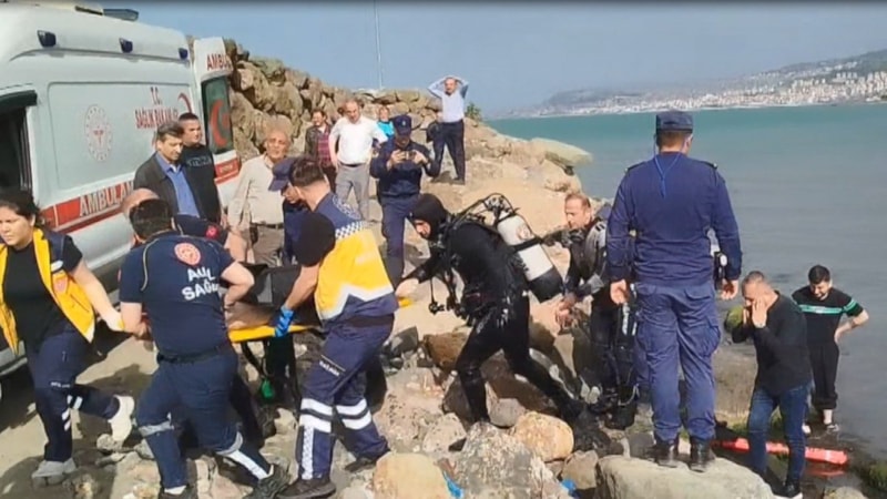 Trabzon'da denize giren 2 çocuk, boğularak can verdi