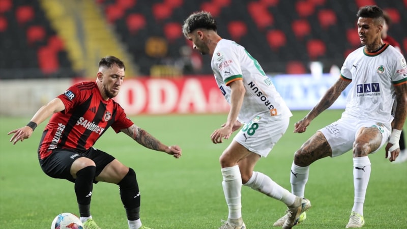 Alanyaspor, Gaziantep FK deplasmanında kazandı