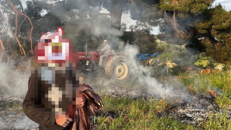 Manisa'da orman sınırında ateş yakan 2 kişiye para cezası kesildi